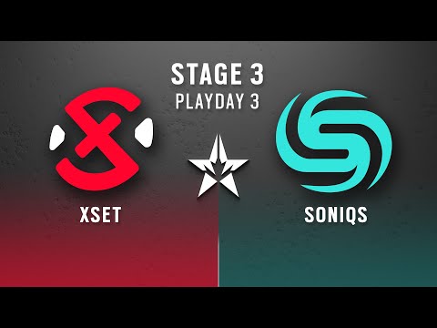XSET vs Soniqs // North American League 2022 - Stage 3 - Playday #3