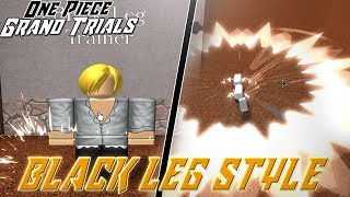 Roblox One Piece Millenium Black Leg Showcase Th Clip - 