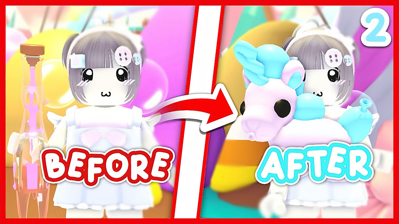 Ride Potion to BALLOON UNICORN in 3 Days!? *INSANE TRADES*