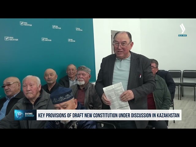 Қозоғистонда янги Конституция лойиҳаси фаол муҳокама қилиняпти