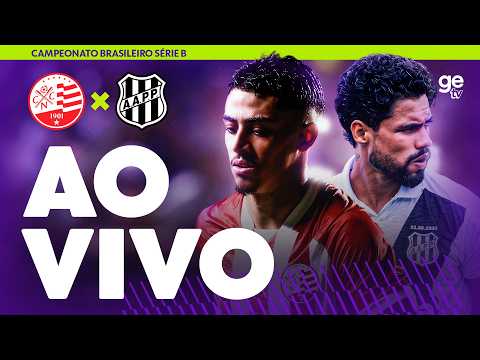 NÁUTICO X PONTE PRETA | AO VIVO E COM IMAGENS | BRASILEIRÃO SÉRIE B | ge tv