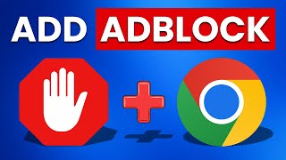 Download the video "How To Add Adblock In Google Chrome (FAST & EASY)"