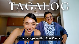 Speaking Only Tagalog For The Day With My Yaya