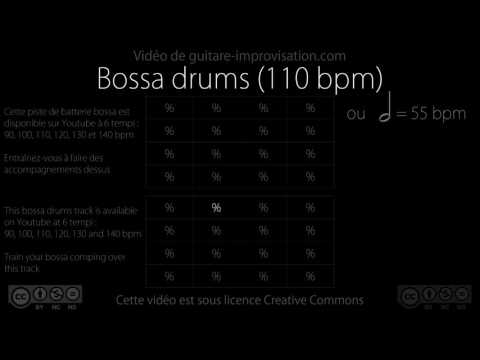 Bossa-nova Drums : 110 bpm Video