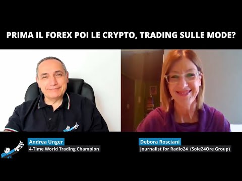 Dal Forex alle Crypto: Trading sulle mode? Intervista con Debora Rosciani di Radio24 (IlSole24Ore)cc