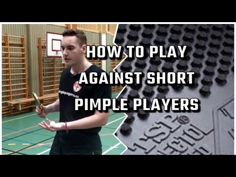 How to play AGAINST SHORT PIMPLE PLAYERS | Tactics | Table Tennis & ping pong tutorial | Advanced