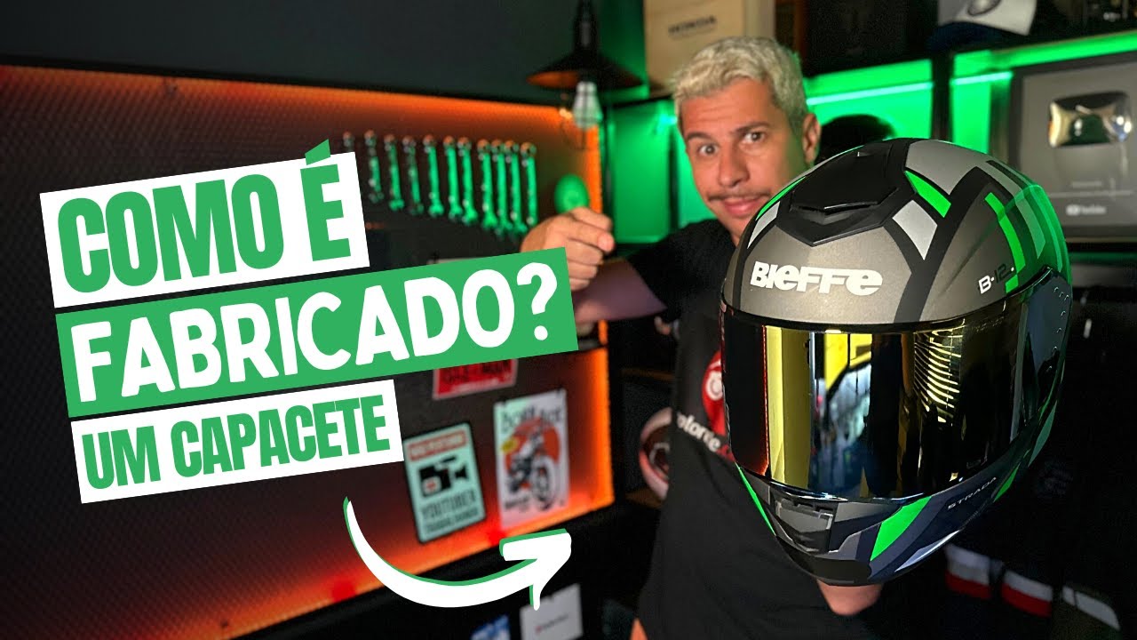 COMO UM CAPACETE BIEFFE É FEITO? Por dentro da Fábrica Bieffe e Fábrica Starplast