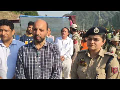 DC Ramban Mussarat Islam Wishes pilgrims Comfortable and fruitful Holy Shri Amarnath Ji Yatra