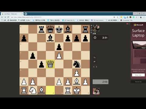 3 minutes blitz against GM Mikhail Mozharov