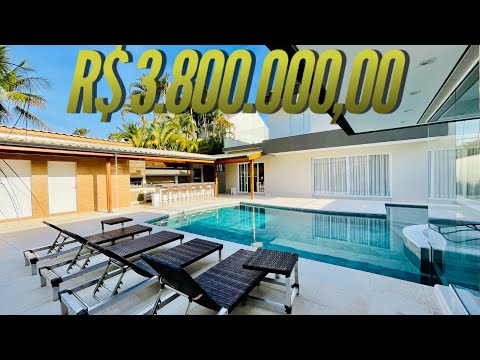 CASA MARAVILHOSA À VENDA EM ACAPULCO NO GUARUJÁ COM 6 SUÍTES POR R$ 3.800.000,00 DALTON NEMAN