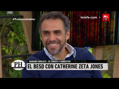 Catherine Zeta Jones le robó un beso a Zabala - PH PodemosHablar
