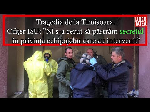 Ofițer ISU Timișoara: ”Ni s-a cerut să păstrăm secretul despre echipajele care s-au contaminat