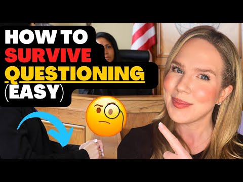 9 EASY Insider Hacks to Winning Your Case During Cross-Examination + FREE class on how to win