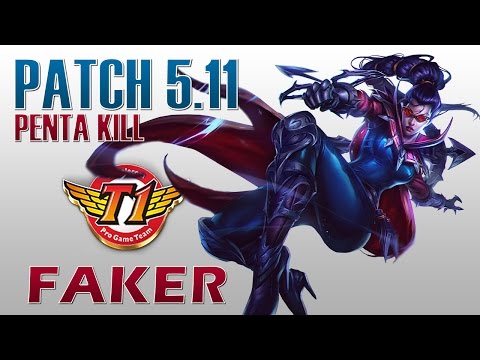 Faker PENTAKILL with Vayne