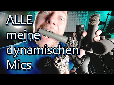 Der größte Mikrofon Vergleich im Web! Alle meine dynamischen Mics im Mic vs Mic