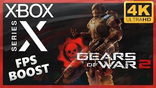 [4K] Gears of War 2 / Xbox Series X Gameplay / FPS Boost 60fps !