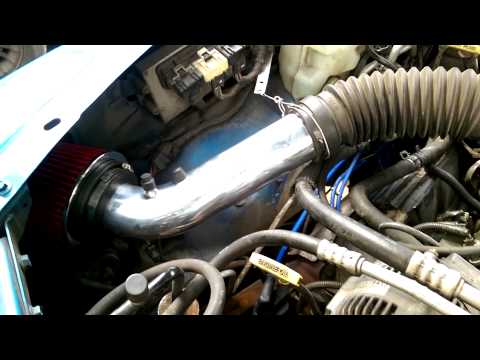 1998 Dodge Durango 5.2ltr Cold Air intake installation