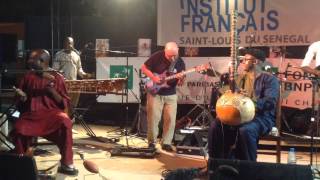 St. Louis Jazz Festival 2014 - jam night at Institut Français in Senegal