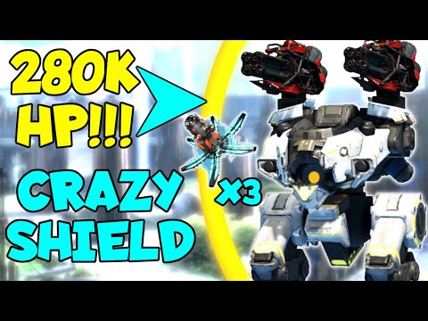 OMG! Buffed Shield Fortified BULWARK Protecting Titans | War Robots MK3 Walking Fortress Gameplay WR