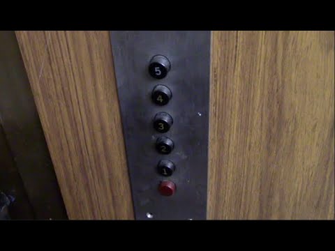 Gated Otis Traction Elevator @ Horlick Building in Racine, WI