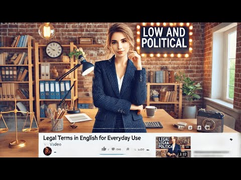26.🟢Legal Terms in English for Everyday Use