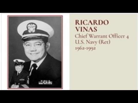 #TributetoaVeteran CWO4 Ricardo Vinas, U.S. Navy (Ret), 1962-1992
