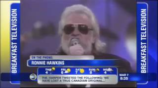 Ronnie Hawkins Talks About Stompin' Tom