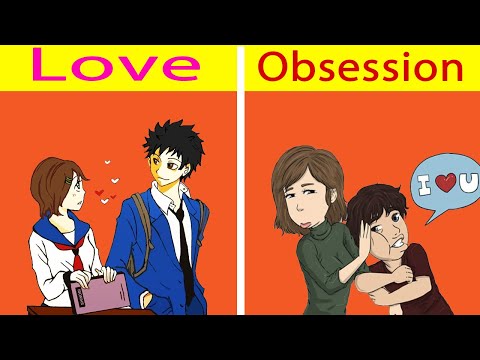 7 main Differences Between Love and Obsession | animated video