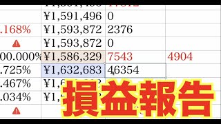 【億トレーダーになる投資逆転生活】損益報告