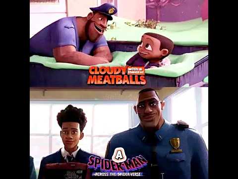 'Cloudy with a Chance of Meatballs' is PREQUEL to SPIDER-MAN: INTO THE SPIDER-VERSE... #shorts
