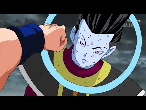 Whis deactivates Ultra Instinct for Goku to see