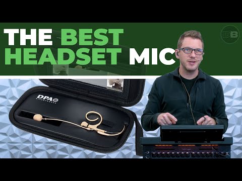The Best Headset Microphone for Pastors and Presenters - DPA 4188