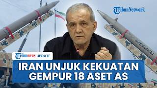 Rangkuman Konflik AS-Iran: Iran Unjuk Kekuatan Gempur 18 Aset AS, Yordania Berjibaku Cegat Rudal