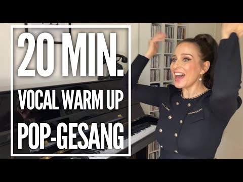 20 Min. Vocal Warm Up / Einsingen für Pop-Gesang - sing Dich mit mir zusammen ein!