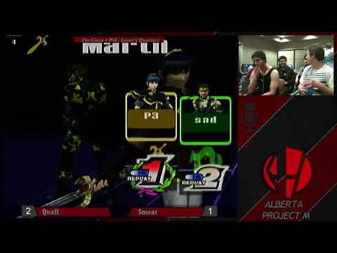 For Glory 4 PM - Quaff (Marth) vs Smear (Snake) - Loser's Semis