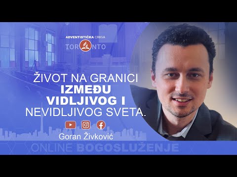2022-08-13 "Život na granici između vidljivog i nevidljivog sveta" - Goran Živković