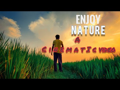 Enjoy Nature A Cinematic Video 🌼🌼