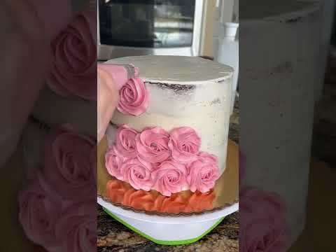Tips on creating rosette cakes ￼