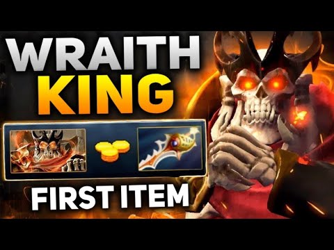First Item Divine Rapier Wraith King By Goodwin🔥🔥🔥33Kills One Shot | Dota 2 Gameplay