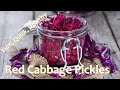 Pickled red cabbage at home