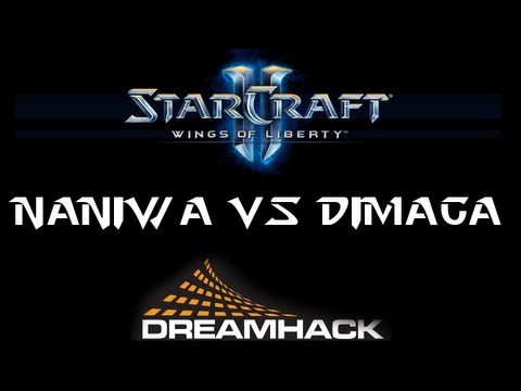 ★ StarCraft II - NaNiwa vs DIMAGA - Game 3 - Cloud Kingdom - Quarter Final - Dreamhack Summer 2012