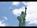 One Million Rose Petals Shower Statue of Liberty to ...
