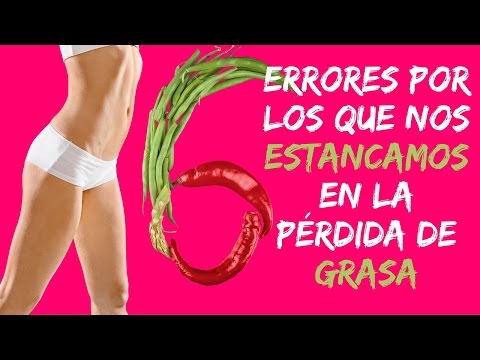6 errores por los que nos estancamos en la pérdida de grasa