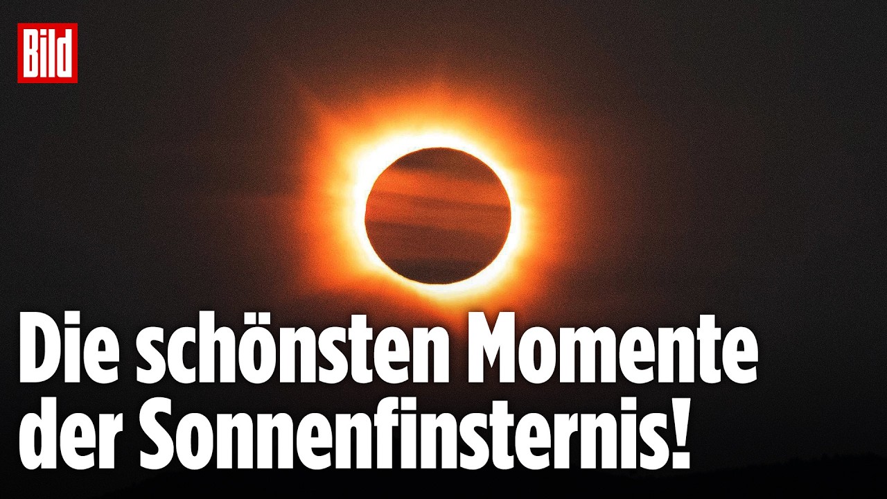 Sonnenfinsternis 2026 über Europa verpasst? Das waren die spektakulärsten Augenblicke!