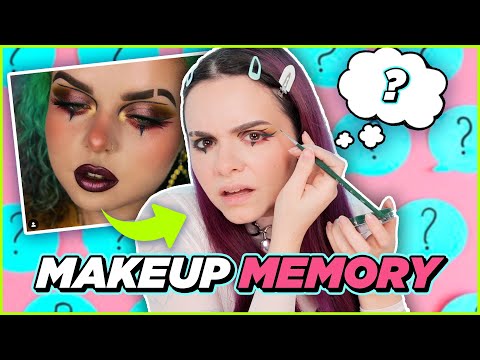 MAKEUP MEMORY Challenge! 🤯 Remember the COMPLETE look in 30 seconds?! ⏰