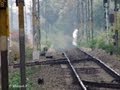 Ghost on Train Track - India. 