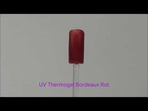UV Thermogel Bordeaux Rot