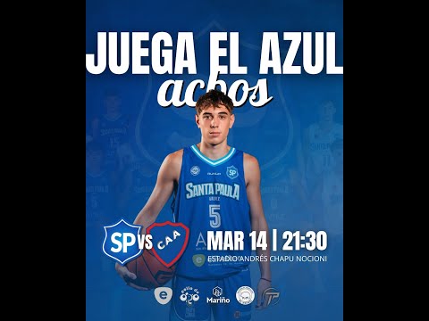 Santa Paula vs Americano de Carlos Pellegrini. En Estadio Andrés Chapu Nocioni. 21:30hs - 14/10/25