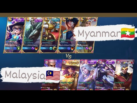 Myanmar Vs Malaysia, Fanny offlane😲😲. The best of draft 2021.