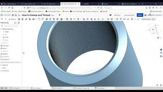 How to Thread in OnShape